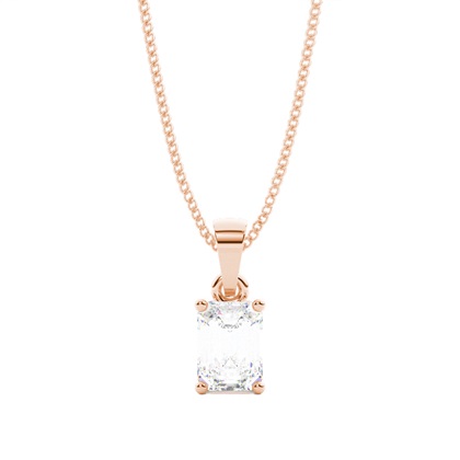 4 Prong Setting Solitaire Pendant