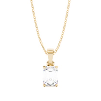 4 Prong Setting Solitaire Pendant