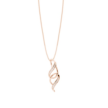Rose Gold Designer Diamond Pendants