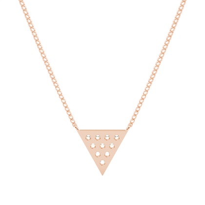 Rose Gold Cluster Pendants