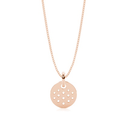 Herz Anhänger in Pavefassung