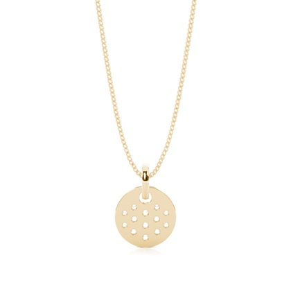 Herz Anhänger in Pavefassung