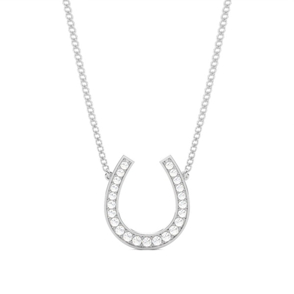 Pave Setting Round Diamond Designer Pendant