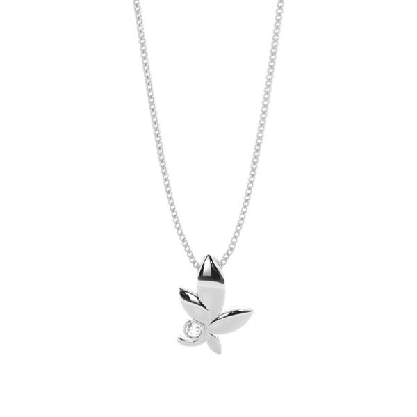 Full Bezel Setting Round Diamond Designer Pendant