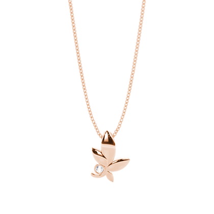 Rose Gold Designer Diamond Pendants