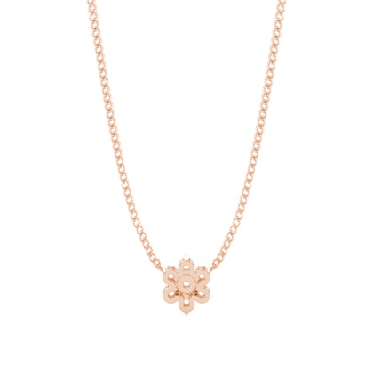 Rose Gold Cluster Pendants