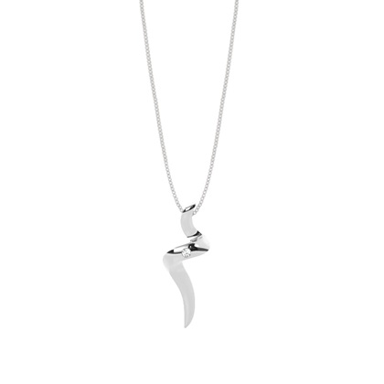 Full Bezel Setting Round Diamond Designer Pendant