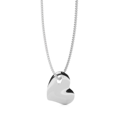 Runder Diamant Designer Anhänger in einer Pavefassung