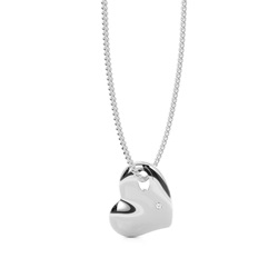 Runder Diamant Designer Anhänger in einer Pavefassung