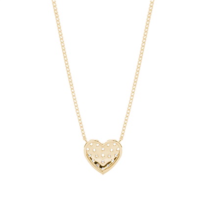 Runder Diamant Designer Anhänger in einer Krappenfassung