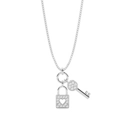 Runder Diamant Designer Anhänger in einer Pavefassung