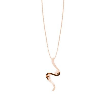 Rose Gold Delicate Diamond Pendants