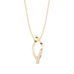 Pave Setting Round Diamond Designer Pendant