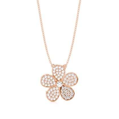 Rose Gold Designer Diamond Pendants