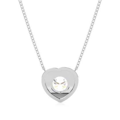 3 Prong Setting Classic Solitaire Pendant