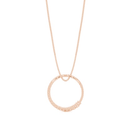 Herz Anhänger in Pavefassung