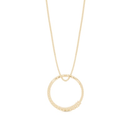 Herz Anhänger in Pavefassung