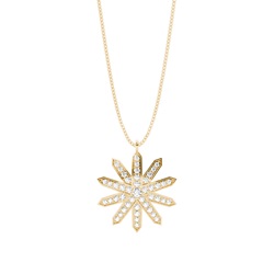 Pave Setting Round Diamond Designer Pendant