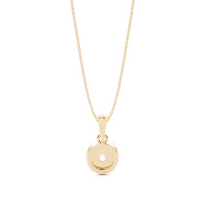 Yellow Gold Cluster Pendants