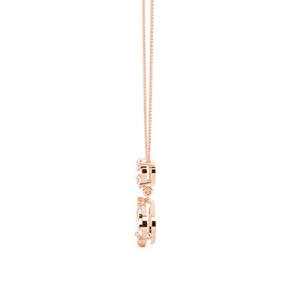 Rose Gold Pendant Necklaces