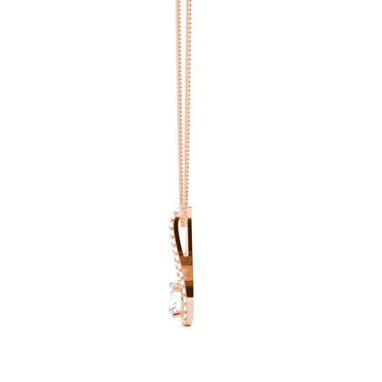 Rose Gold Pendant Necklaces