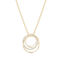 Prong Setting Round Diamond Designer Pendant