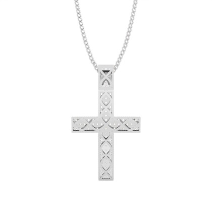 Herz Anhänger in Kanalfassung