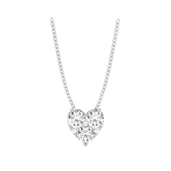 Diamantenring in einer Krappenfassung