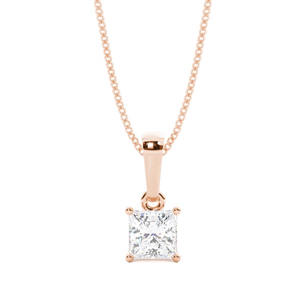4 Prong Setting Solitaire Pendant
