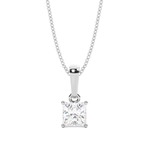 4 Prong Setting Solitaire Pendant