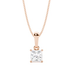 4 Prong Setting Solitaire Pendant