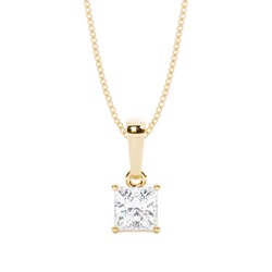 4 Prong Setting Solitaire Pendant