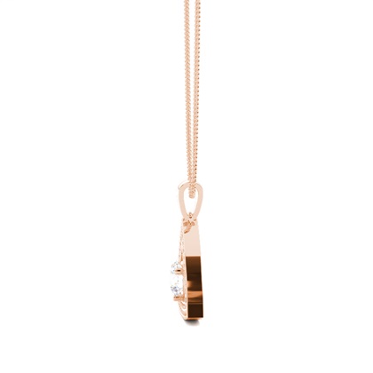 Rose Gold Pendant Necklaces