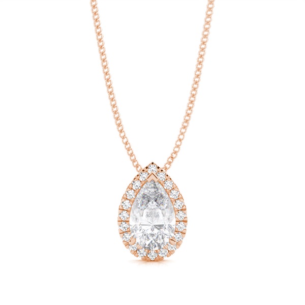 Prong Setting Moissanite Cluster Pendant