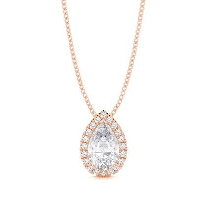 Prong Setting Moissanite Cluster Pendant