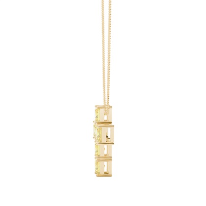 Yellow Gold Diamond Pendants & Necklaces