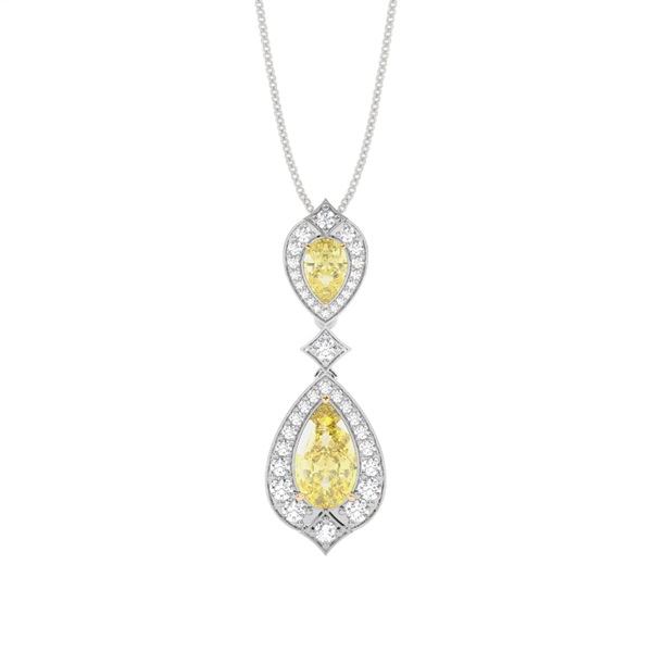 Yellow Diamond Designer Pendant