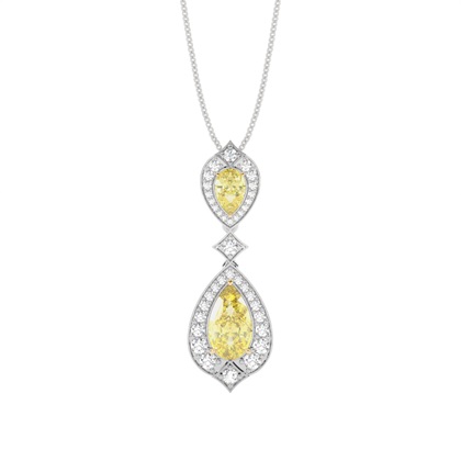 Yellow Diamond Designer Pendant