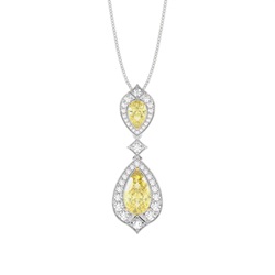 Yellow Diamond Designer Pendant