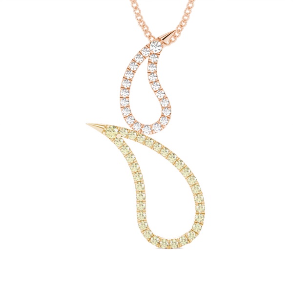 Yellow Diamond Designer Pendant