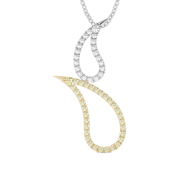 Yellow Diamond Designer Pendant