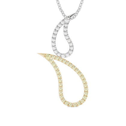 Yellow Diamond Designer Pendant