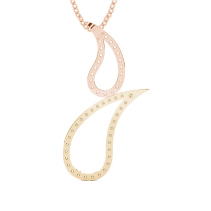 Rose Gold Pendant Necklaces