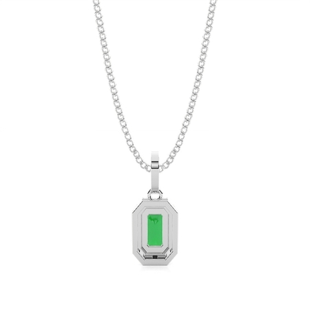 Halo Anhänger in einer 4-Krappenfassung