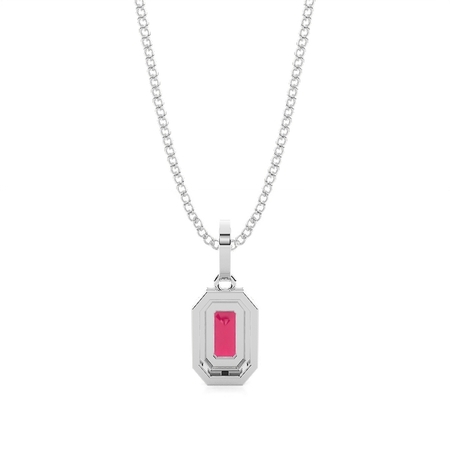 Halo Anhänger in einer 4-Krappenfassung