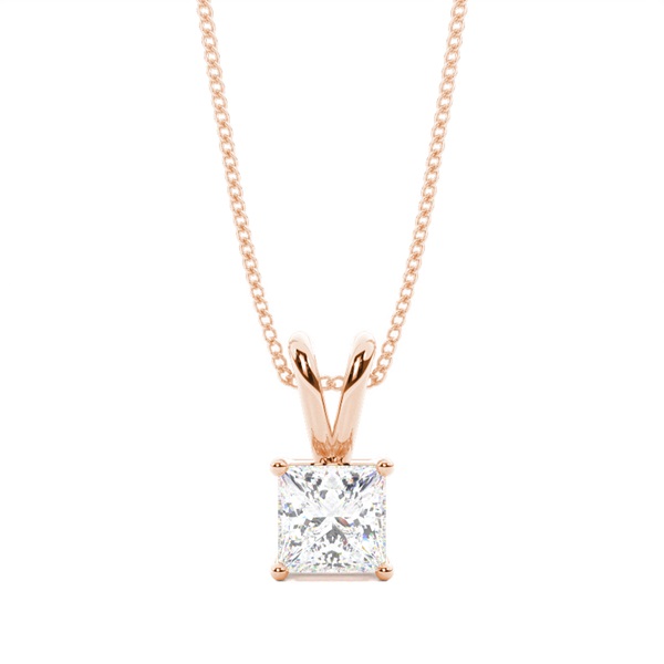 4 Prong Setting Solitaire Pendant