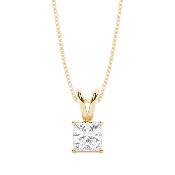 4 Prong Setting Solitaire Pendant