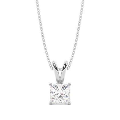 4 Prong Setting Solitaire Pendant