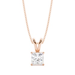 4 Prong Setting Solitaire Pendant