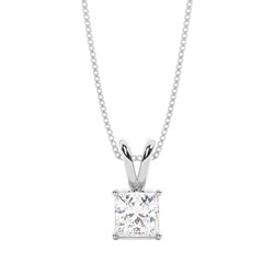 Diamant Anhänger in einer Krappenfassung